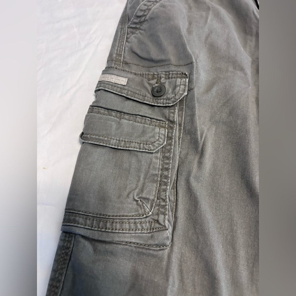 LEE Cargo Workwear Trousers Grey Mens W32 L32 - Picture 4 of 8